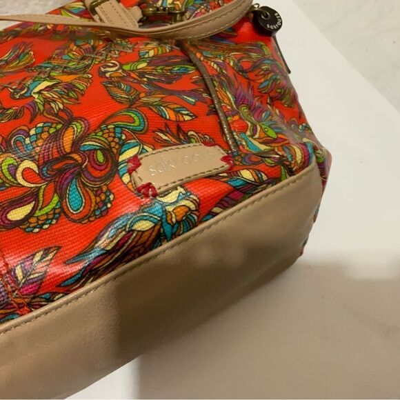 Sakroots Birds of Paradise Print Metro Tote Bag Shopper Shoulder Handbag Purse - Picture 10 of 15